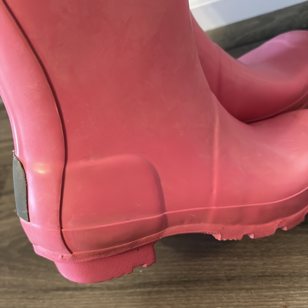 Hunter Pink Rain Boots - Picture 9 of 9